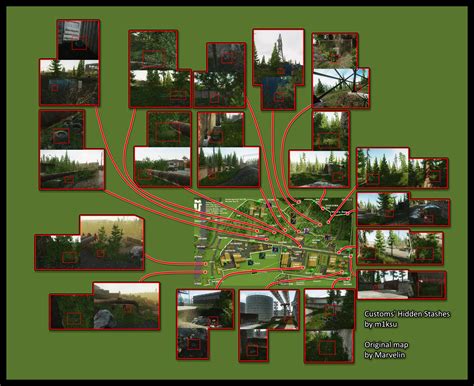 Customs' hidden stashes; map version 3. : EscapefromTarkov