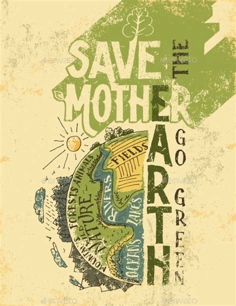 Customize your save planet earth poster with hundreds of different frame options, and get the exact look that you want for your wall! Save Mother Earth Concept Eco Poster | Save mother earth ...