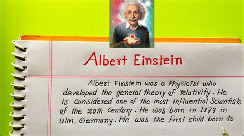 Biographystory Of Albert Einstein Biography Of Albert Einstein Youtube