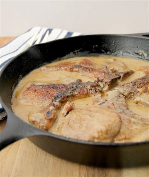 It only takes about 15 minutes of prep time 1 can cream of mushroom soup (undiluted). Baked Pork Chops with Cream of Mushroom Soup—a quick and easy hearty weeknight dinner! (With ...