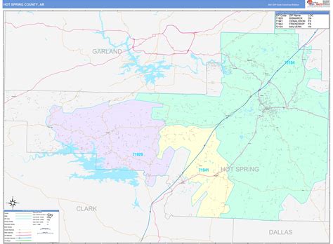 Marion County Ar Wall Map Color Cast Style By Marketmaps Mapsales