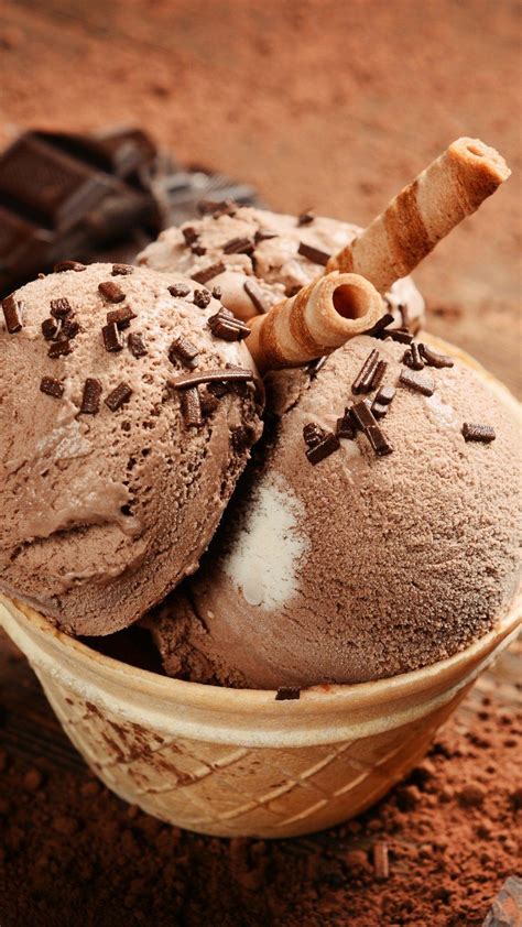 Chocolate Ice Cream Wallpapers Wallpaper Cave