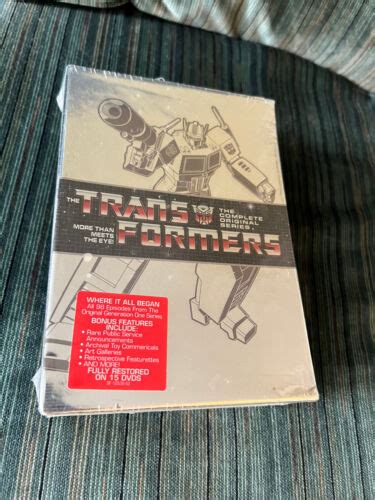 Transformers The Complete Original Series Dvd 15 Discs 826663201703