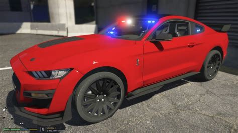 Gta 5 Live Pd Unmarked 2020 Ford Mustang Shelby Gt500 Lspdfr 046