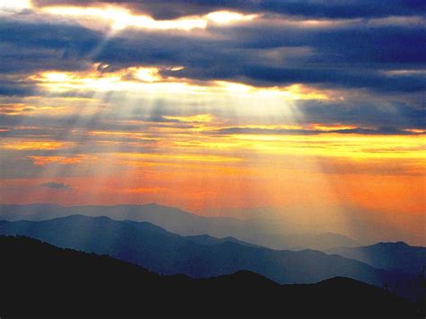 Mountain Sun Rays Photograph By Nick Sikorski Fine Art America