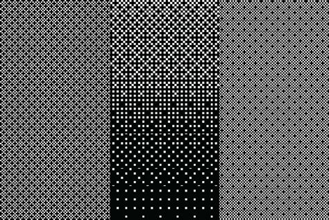 Dither Gradient Pixel Patterns Graphics762 E4012 Youworkforthem
