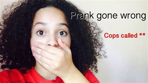 Prank Calling Gone Wrong Cops Called Youtube