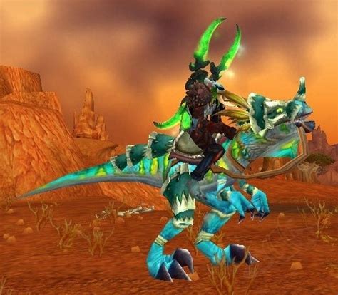 Raptor Azul Veloz Objeto World Of Warcraft Clásico