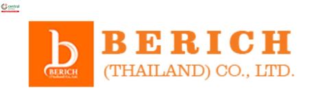 Berich Thailand Co Ltd 1 Sản Phẩm