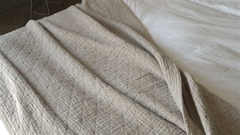 Cotton And Linen Textured Bedspreads Natural Bed Company