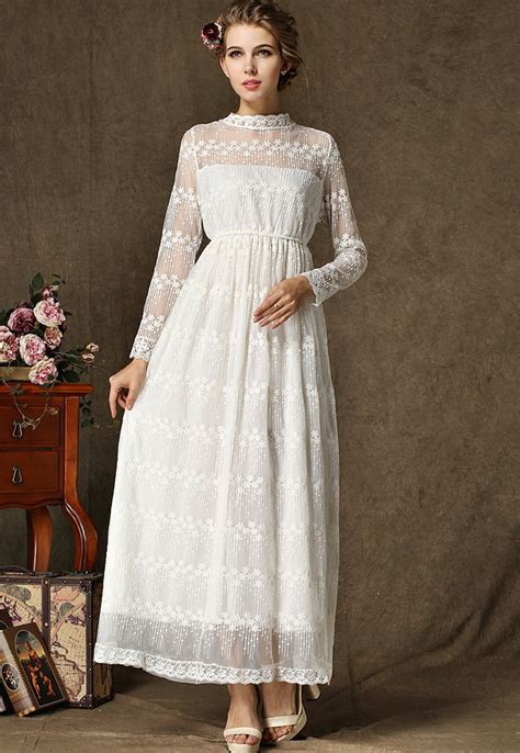 Long White Maxi Dress