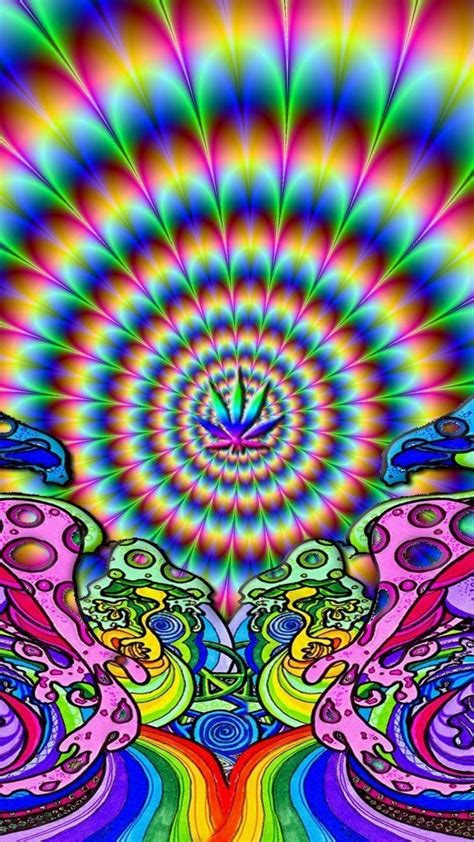 Trippy Weed Wallpapers Top Free Trippy Weed Backgrounds Wallpaperaccess