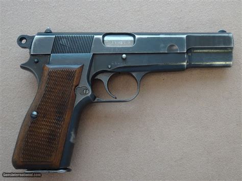 Ww2 Nazi Fn Browning High Power P 35 9mm Pistol W Original Clg 43