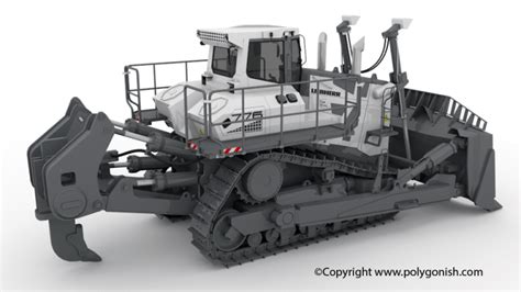 Liebherr Pr 776 Crawler Tractor Polygonish