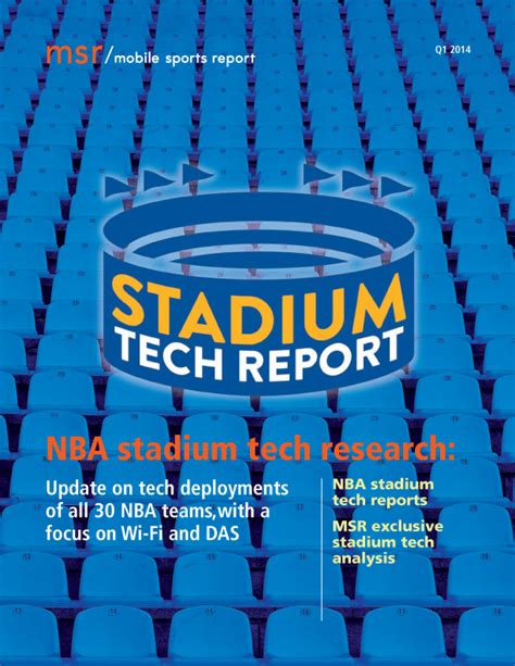 Stadium Tech Report Is The Nba The Stadium Wi Fi Winner