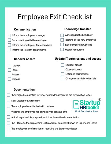 Describe The Employee Exit Procedures Used By Two Organizations