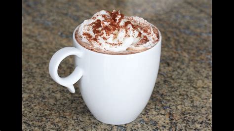 Homemade Hot Chocolate Easy Recipe Delicious Hot Chocolate Youtube