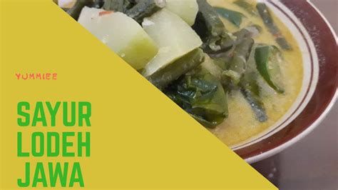 We did not find results for: Resep Sayur Lodeh Jawa - YouTube