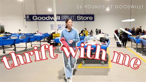 Thrifting At The Goodwill Bins Huge Thrift Haul Youtube