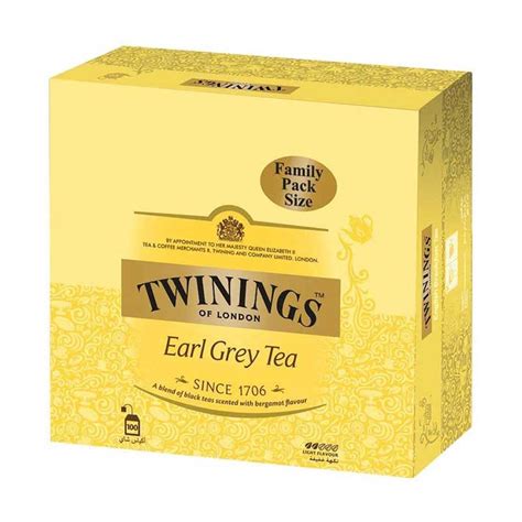 Twinings Earl Grey Tea Bags Pack Of 100 Tea Bevarabia