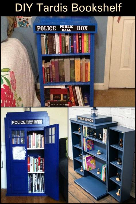 How To Build Your Own Tardis Bookshelf The Owner Builder Network