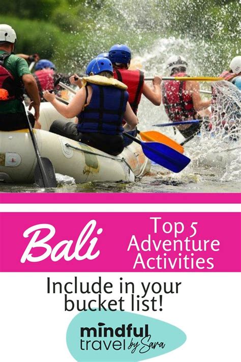 Top 5 Adventure Activities In Bali You Must Try Once In Your Life Adventure Activities Bali