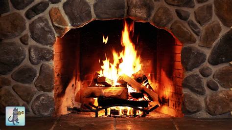 Super Relaxing Fireplace Sounds Cozy Crackling Fire No Music