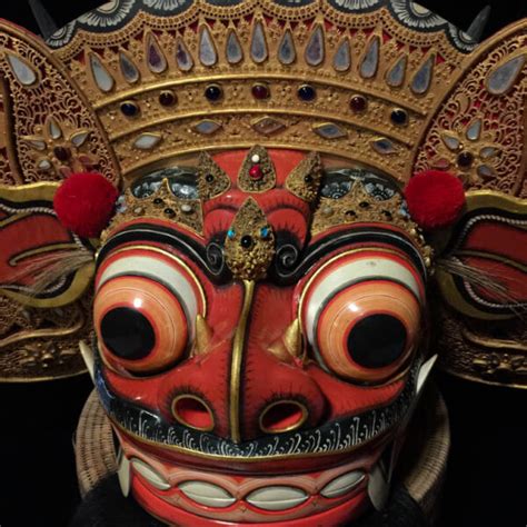 Balinese Barong Ket Mask 2 Murnis In Bali