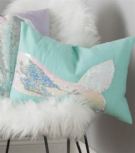 Make A Reversable Sequin Mermaid Tail Pillow Joann