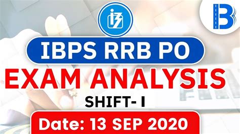 IBPS RRB PO Prelims 13 Sept 2020 1st Shift Exam Analysis Asked