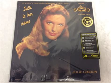 New Julie London Julie Is Her Name Vol 2 Vinyl Lp Analogue Productions
