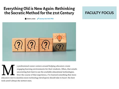 Rethinking the Socratic Method for a New Generation - Packback