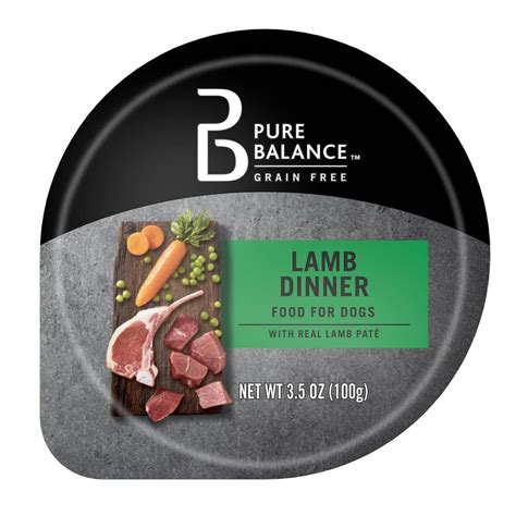 Pure Balance Grain Free Lamb Dinner With Real Lamb Pate Wet Dog Food 3