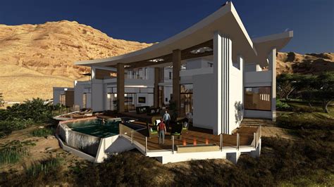 Muscat Oman Mountain Side Residential Design Architect