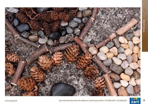 Natural Materials In An Outdoor Classroom Exploring The World With