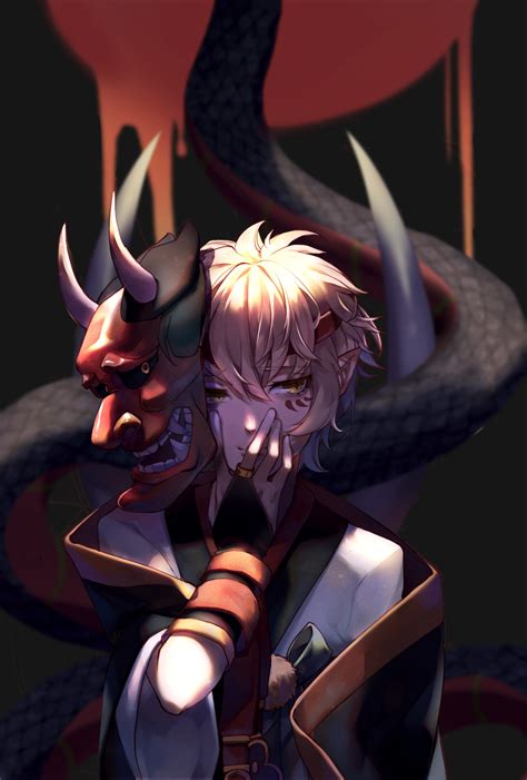Download this wallpaper anime/oni (720x1280) for all your phones and tablets. Hannya (Onmyoji)/#2086747 - Zerochan