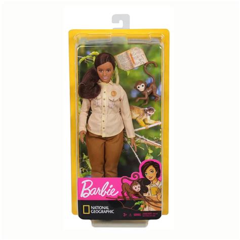 Muñeca Barbie Nat Geo Conservadora De La Vida Salvaje Walmart En Línea