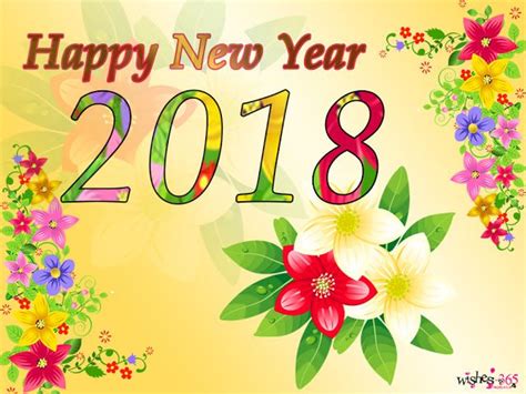 Poetry And Worldwide Wishes Happy New Year 2018 Wishes Image Happy