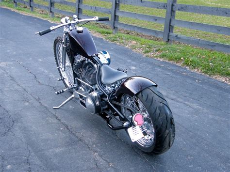 Not only building fat tire with harley davidson motorcycles, harley davidson custom, custom bobber, custom chopper motorcycle, custom fat tire kits were also built with sport motorcycles, sport bikes or superbikes as: CUSTOM BOBBER FAT TIRE 200MM SHOW WINNING PRO HOT ROD ...