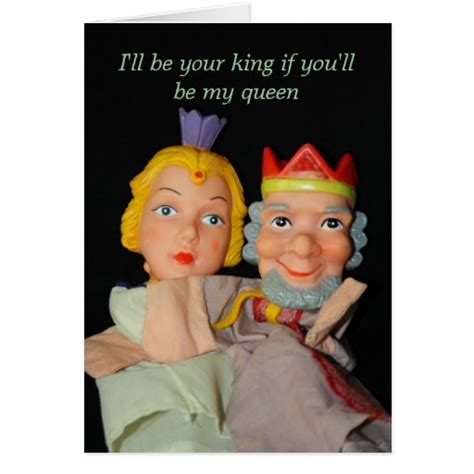 Ill Be Your King If Youll Be My Queen Card Zazzle