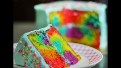 Pastel ArcoÍris Rainbow Cake Tutorial Youtube