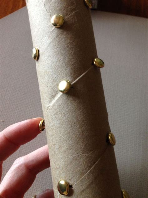 How To Make A Rainstick With Brass Fasteners Paper Towel