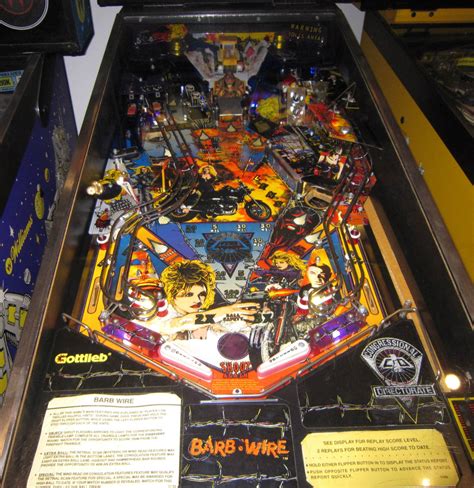 Barb Wire Pinball Machine w/Pamela Anderson | Fun!