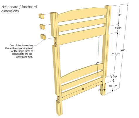 Woodwork Bunk Bed Dimensions Plans Pdf Plans