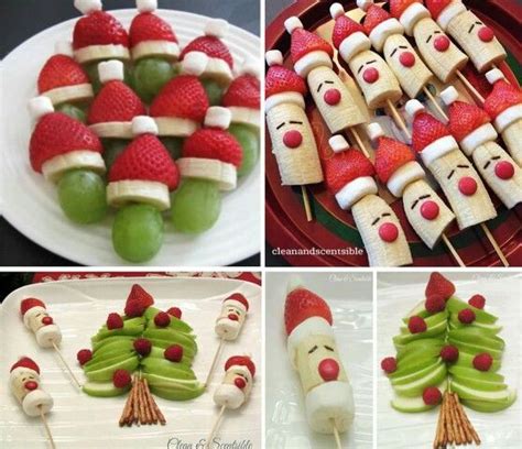 Christmas Fruit Appetizers Ideas Christmas Tree Fruit And Cheese