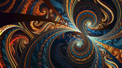 Download Colors Abstract Fractal Hd Wallpaper By Senzune