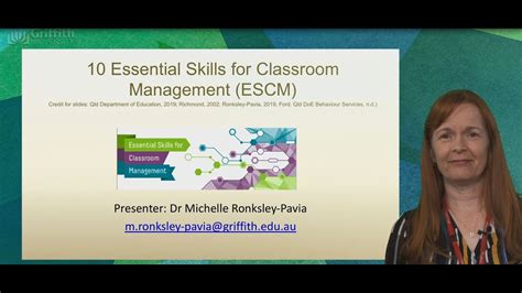 10 Ten Essential Skills For Classroom Management Escms Youtube