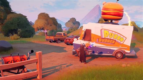 Durr Burger Restaurant And Food Truck Locations Fortnite Chapter 2