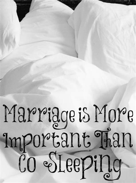 Marriage Is More Important Than Co Sleeping Laptrinhx News