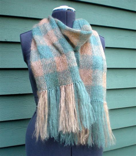 Woolly Wits Free Pattern Etherial Plaid Scarf
